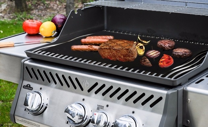 TWO Heavy Duty Non-Stick Grill Mats Only $5.99!!