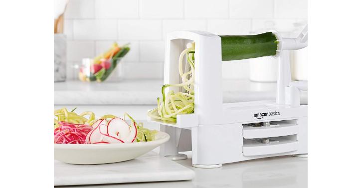 AmazonBasics 3-Blade Spiralizer – Only $7! *Add-On Item*