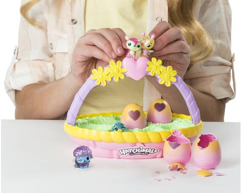 PRIME DAY DEAL!! Hatchimals CollEGGtibles Spring Basket with 6 CollEGGtibles – Only $10.19!