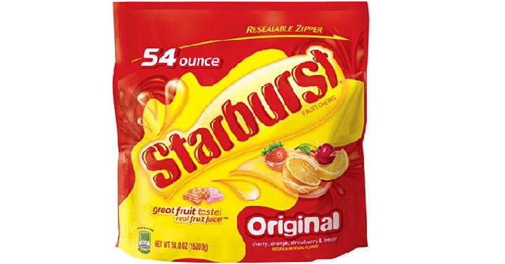 Starburst Original Big Bag 54 oz. Only $7.50 Shipped! (Compare to $12.19)