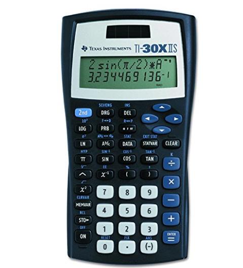 Texas Instruments TI-30X IIS 2-Line Scientific Calculator – Only $8.88!