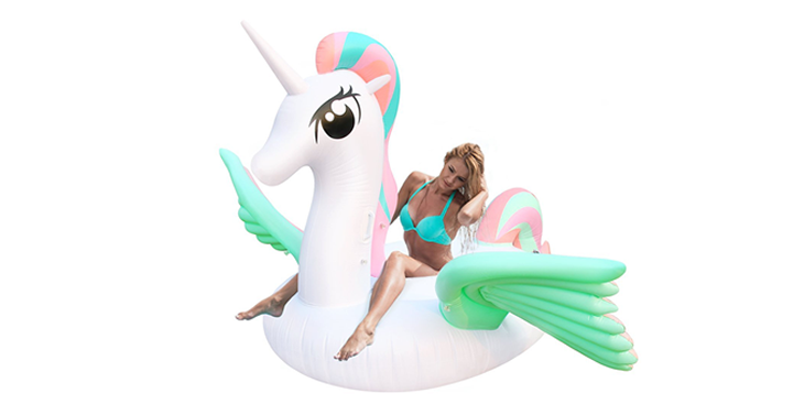 Giant Inflatable Unicorn Pool Float – Just $13.99!