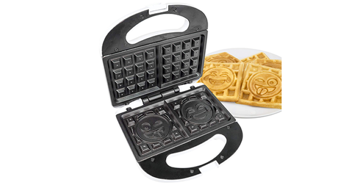 Emoji Universe: 2 Slice Emoji Waffle Maker – Just $19.95!