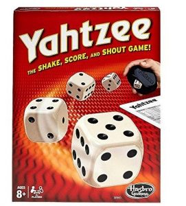 Hasbro Yahtzee Game $8.69!