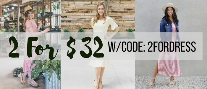 Cents of Style – 2 For Tuesday – CUTE Back to School Dresses – Just 2 for $32! FREE SHIPPING!
