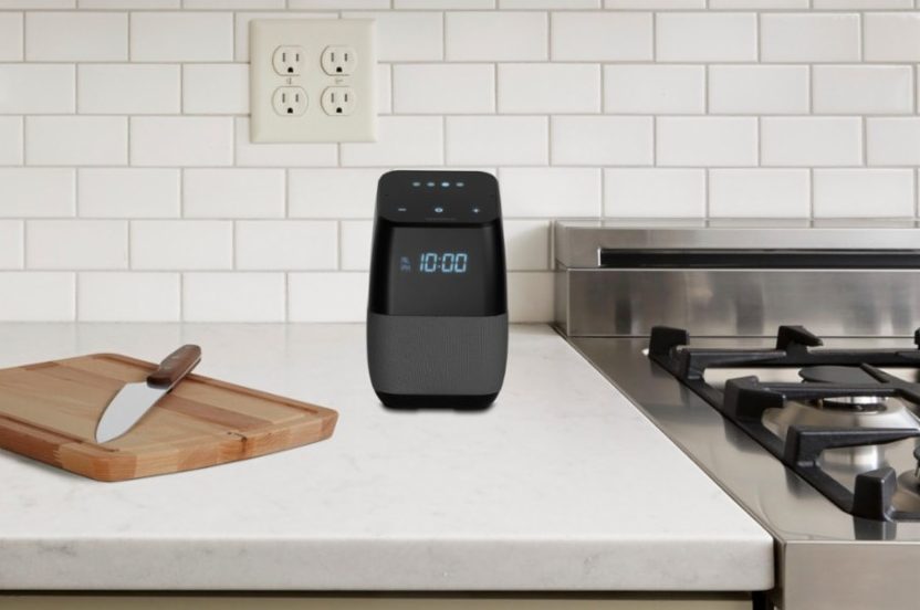 Insignia Smart Speaker and Alarm Clock With Google Assist Just $39.99! (Reg $99.99)