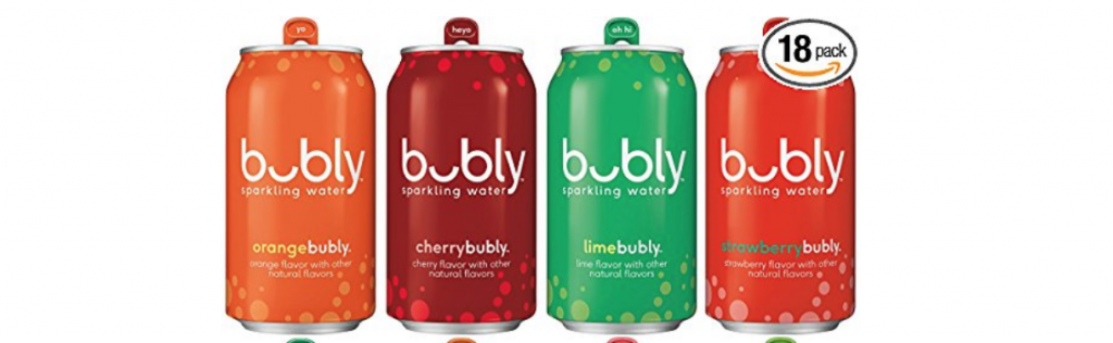 bubly Sparkling Water Sampler 18-Count Just $8.83 Shipped!