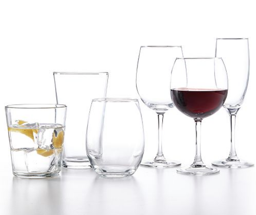 Martha Stweart 12-pc Glassware Sets Only $9.99!