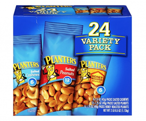 Planters Nut 24 Count-Variety Pack Just $9.40 Shipped!