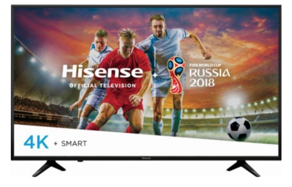 Hisense 55″ Class LED H6 Series 2160p Smart 4K UHD TV with HDR Just $299.99! Today Only!