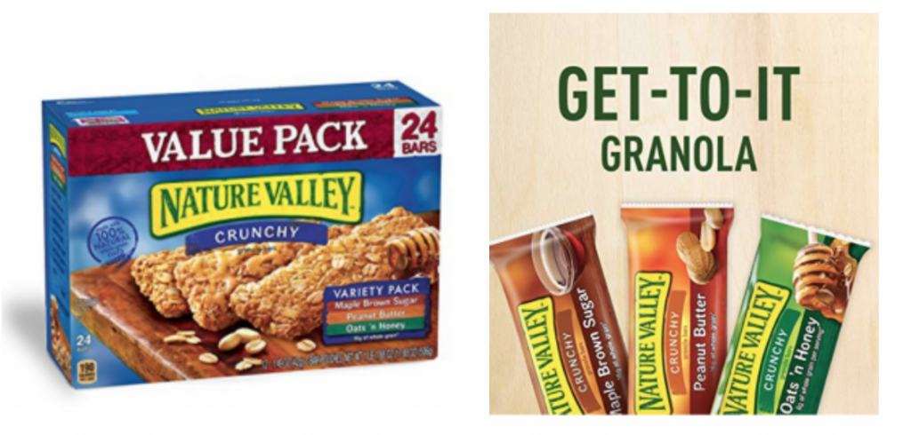 Nature Valley Granola Bars, Crunchy, Variety Pack 36-Count Just $9.93 Shipped!