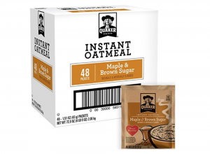 Quaker Instant Oatmeal Maple Brown Sugar 48-Count Just $7.59 Shipped!