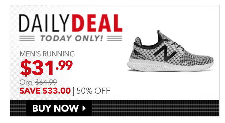 Men’s FuelCore Coast v3 New Balance Running Shoes Just $31.99 Today Only!