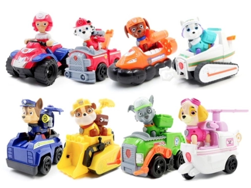 Paw Patrol Race Figures and Vehicles Just $7.99 Each!