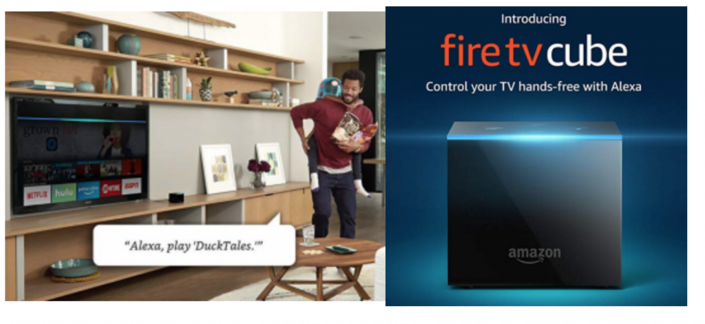 Fire TV Cube Hands-Free with Alexa and 4K Ultra HD Streaming Media Player Just $89.99!