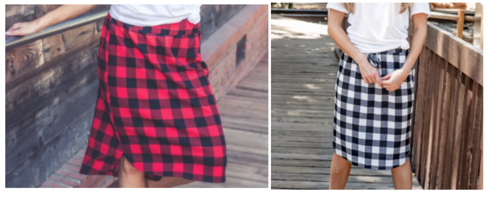 Plaid Weekender Skirt Just $12.99! (Reg. $39.99)