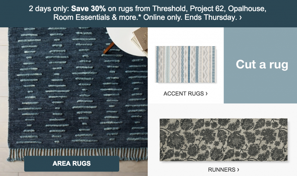 Save 30% Off Area Rugs At Target Today Only!