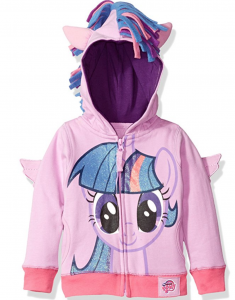 My Little Pony Girls’ Twilight Sparkle Hoodie Just $5.98 As Add-On!