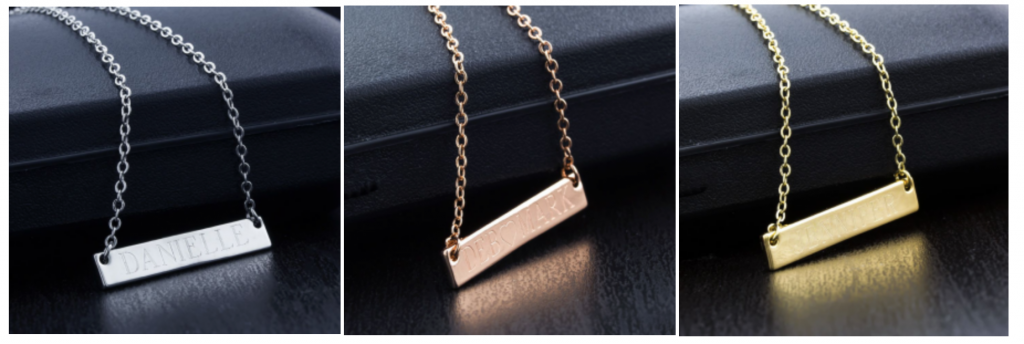 Personalized Bar Necklaces Just $5.99 Shipped!