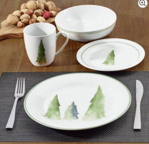 Better Homes and Gardens Nature Collection 16-Piece Porcelain Dinner Set Just $13.99!
