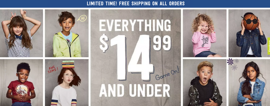 Crazy 8: Everything $14.99 Or Less Plus, FREE Shipping!
