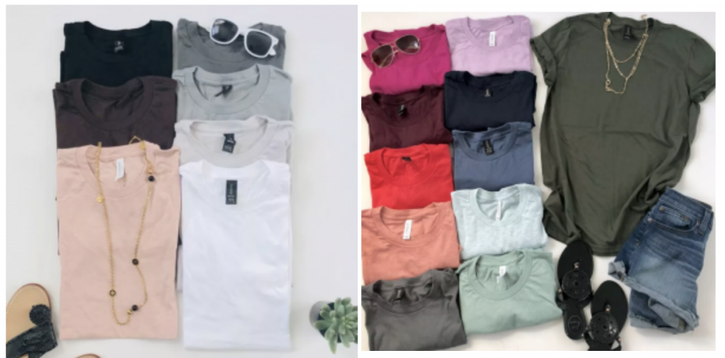 Soft Jersey Tees Just $6.99 On Jane! Choose From 30 Colors!