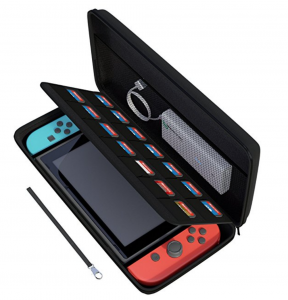 amCase Hard Carrying Case for Nintendo Switch with 14 Game Cartridge Holders Just $9.99!