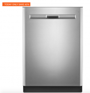 Maytag 24 in. Top Control Built-in Tall Tub Dishwasher $494.10 Today Only! (Reg. $849.00)