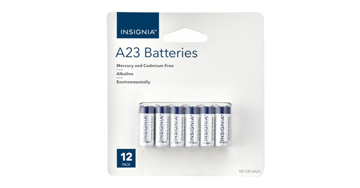Insignia A23 Battery – 12-pack – Just $7.99!
