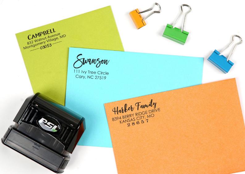 Custom Address Stamps – Only $16.99!