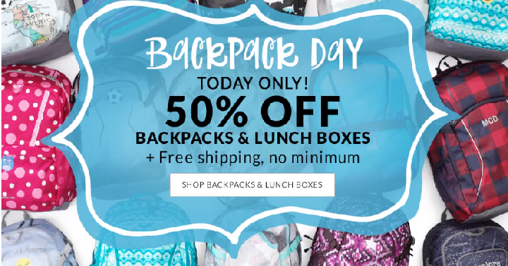 Lands’ End: Take 50% off Backpacks & Lunch Boxes! Plus, FREE Shipping! Today Only!