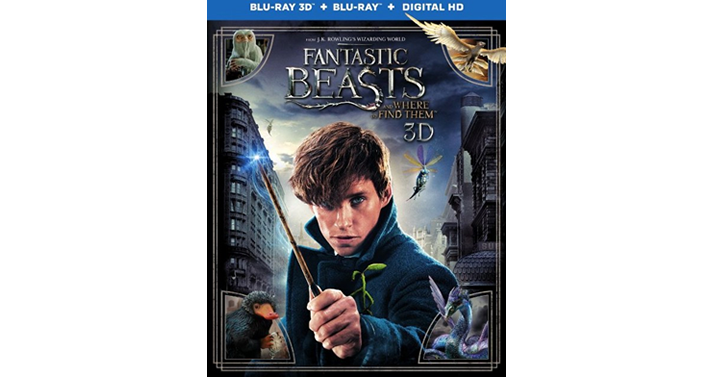Fantastic Beasts and Where to Find Them – 3D Blu-ray/DVD – Just $18.99!