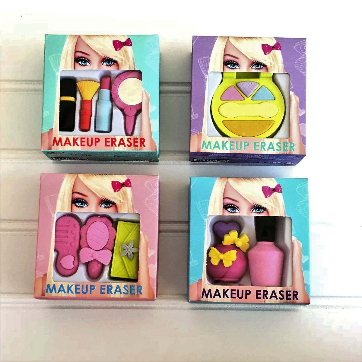 Little Girls Gift Box Fun Beauty Erasers Only $4.99!