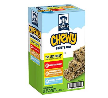 Quaker Chewy Granola Bars (58 Count) – Only $8.87!