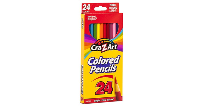 Cra-Z-Art Colored School Pencils – 24 Count – Just $1.97!