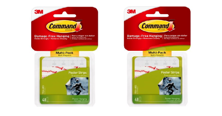 Command Poster Strips Value Pack 48 Strips/Pack Only $5.25! (Reg. $10.50)