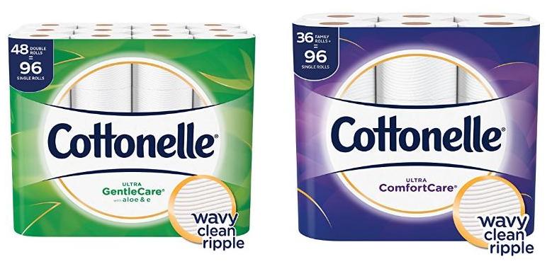 Get Cottonelle Ultra ComfortCare Toilet Paper (36 Rolls) and Cottonelle Ultra GentleCare Toilet Paper (48 Rolls) for Only $34.98 Shipped!