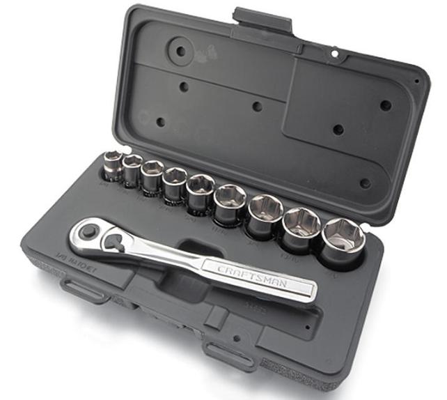 Craftsman 10-Piece Socket Wrench Set – Only $9.99!