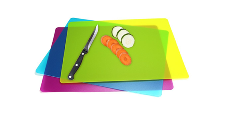 Flexible Colored Plastic Cutting Board Mats Set – Just $5.47!