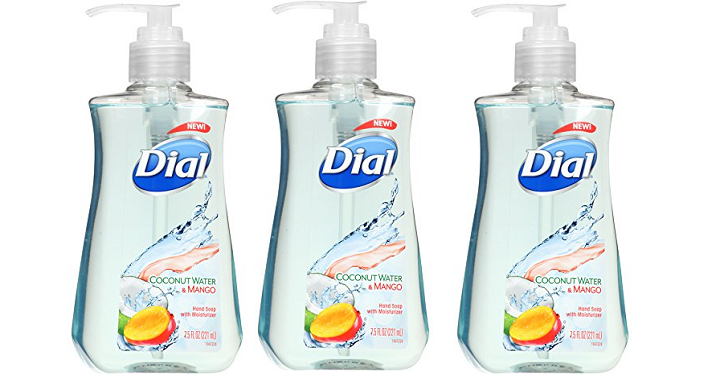 Dial Liquid Hand Soap (Coconut Water & Mango) Only $.98 on Amazon!