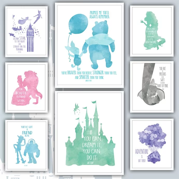 Custom Enchanted Inspired Prints Only $2.97!