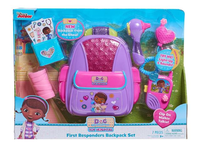 Doc McStuffins First Responders Backpack Set – Only $9.72!