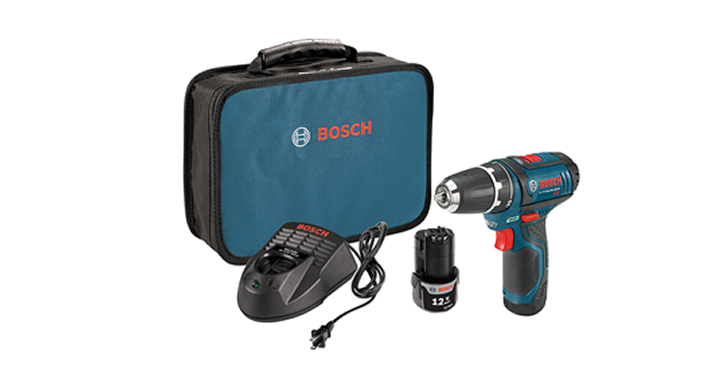 Bosch 12-Volt Max 3/8-Inch 2-Speed Drill/Driver Kit – Just $84.98!
