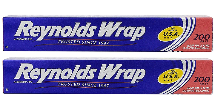 Reynolds Wrap Aluminum Foil 200 Square Foot Roll Only $7.99 Shipped!