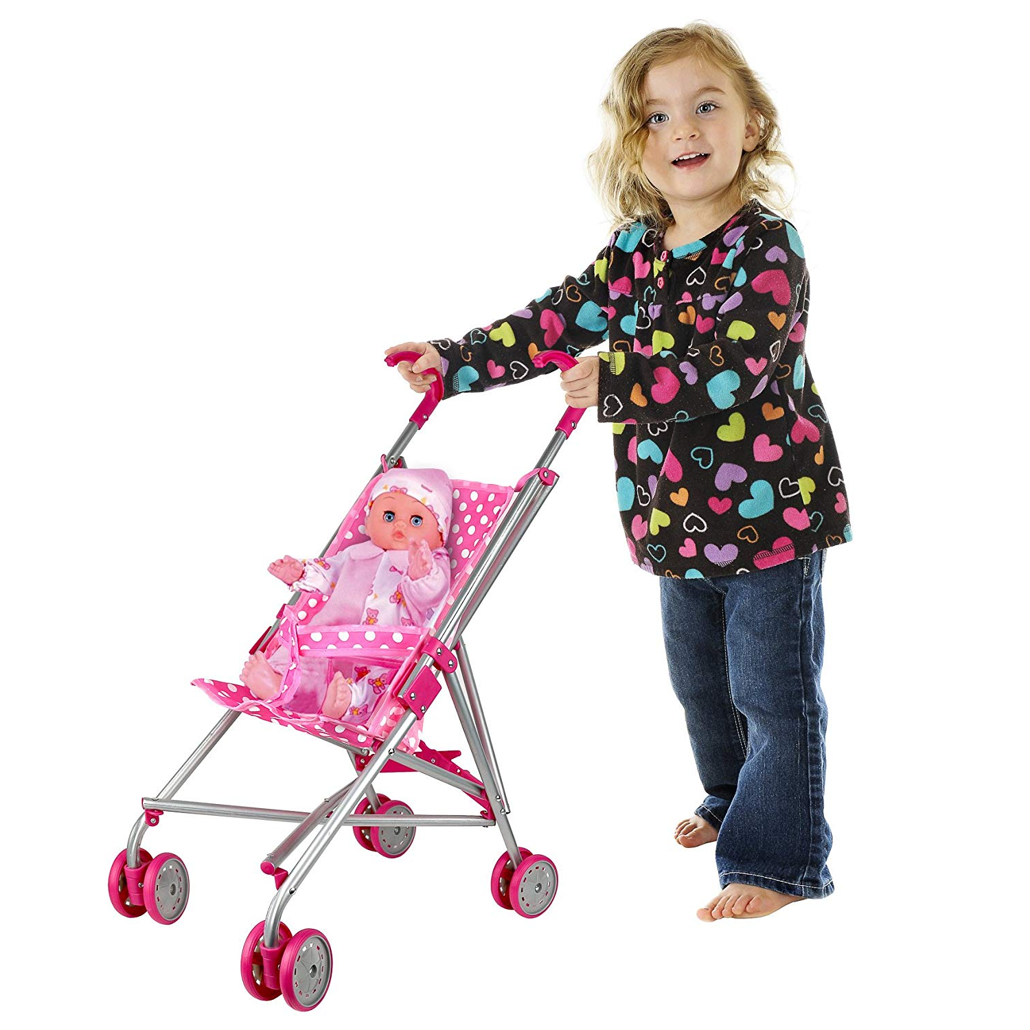 Amazon: Precious Toys Foldable Doll Stroller Only $8.04!