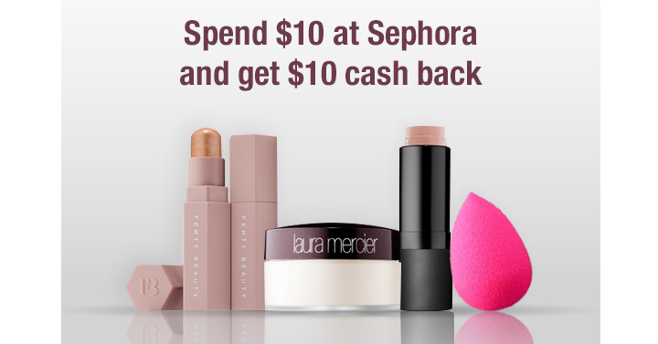 Awesome Freebie! Get a FREE $10.00 to spend at Sephora from TopCashBack!