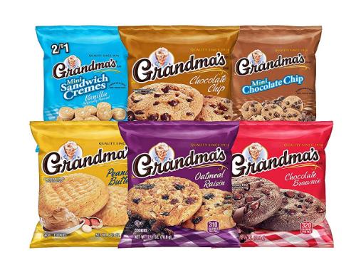 Grandma’s Cookies Variety Pack, 30 Count – Only $9.49!