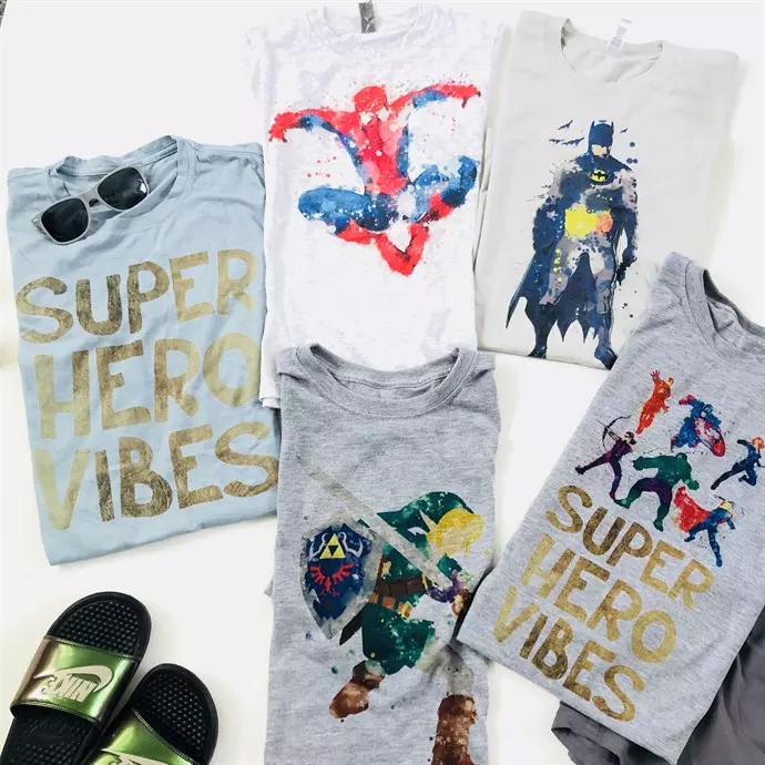 Superhero Tees (Adult & Youth) Only $13.99!