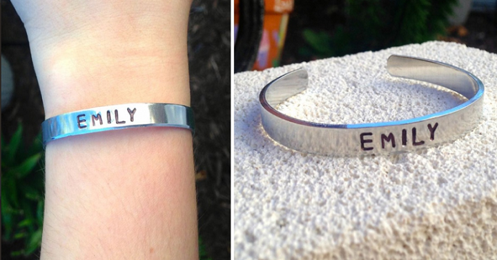 Personalized Bangle Only $3.99!