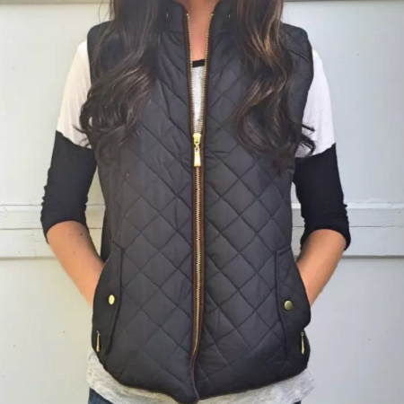 Jane: Quilted Vests Only $22.99!